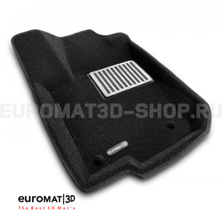 Текстильные 3D коврики Euromat3D Lux в салон для Mercedes ML-Class (W166) (2011-2016) № EM3D-003517 Текстильные 3D коврики Euromat3D Lux в салон для Mercedes ML-Class (W166) (2011-2016) № EM3D-003517