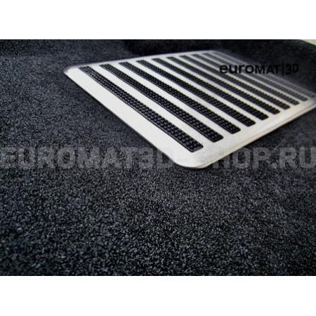 Текстильные 3D коврики Euromat3D Lux в салон для Renault Latitude (2010-) № EM3D-003718