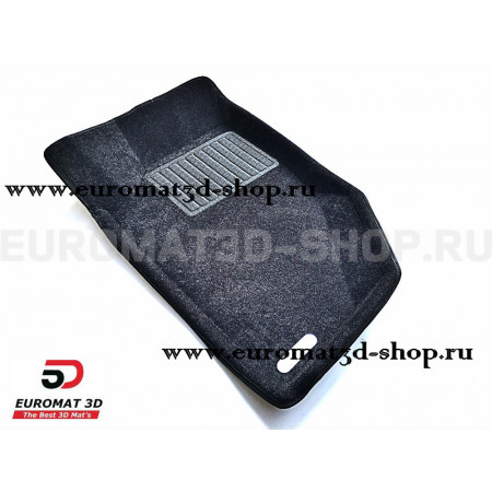 Текстильные 3D коврики Euromat3D Business в салон для Great Wall Hover H5 (2011-2013) № EMC3D-002550
