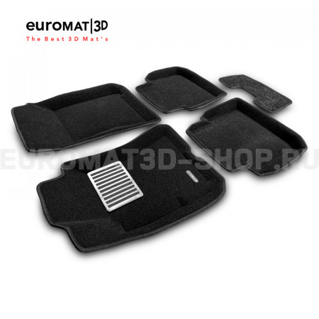 Текстильные 3D коврики Euromat3D Lux в салон для Subaru Outback (2002-2009) № EM3D-004707 Текстильные 3D коврики Euromat3D Lux в салон для Subaru Outback (2002-2009) № EM3D-004707