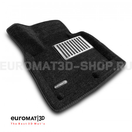 Текстильные 3D коврики Euromat3D Lux в салон для Mazda CX-5 (2017-) № EM3D-003414