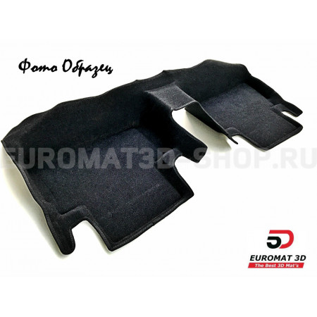 Текстильные 5D коврики с высоким бортом Euromat3D в салон для Lexus LX 570 (2008-2012) № EM5D-005118