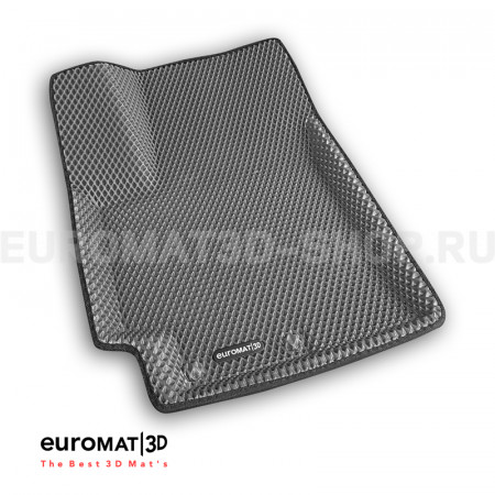 3D коврики Euromat3D EVA в салон для Kia Rio (2017-) № EM3DEVA-002931G Серые