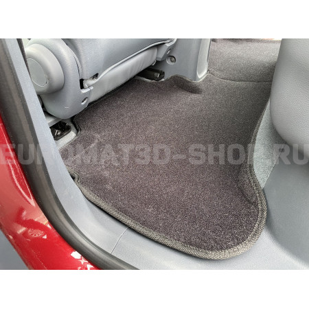 Текстильные 3D коврики Euromat3D Lux в салон для Chevrolet Bolt (2016-) № EM3D-001500