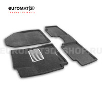 Текстильные 3D коврики Euromat3D Lux в салон для Kia Cerato (2018-) № EM3D-002903G Серые Текстильные 3D коврики Euromat3D Lux в салон для Kia Cerato (2018-) № EM3D-002903G Серые