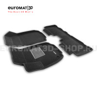 Текстильные 3D коврики Euromat3D Business в салон для Chevrolet Equinox (2017-) № EMC3D-001509