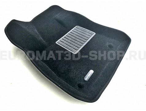 Текстильные 3D коврики Euromat3D Business в салон для Livan X3 PRO (2023-) № EMC3D-001426