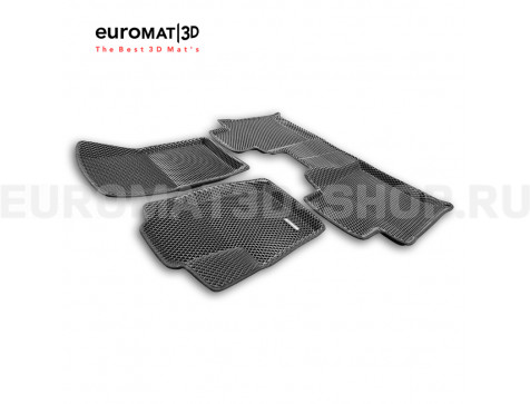 3D коврики Euromat3D EVA в салон для Haval H5 (2023-) № EM3DEVA-001476