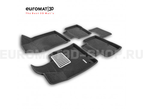 Текстильные 3D коврики Euromat3D Lux в салон для KGM Torres (2023-) № EM3D-004604 Текстильные 3D коврики Euromat3D Lux в салон для KGM Torres (2023-) № EM3D-004604